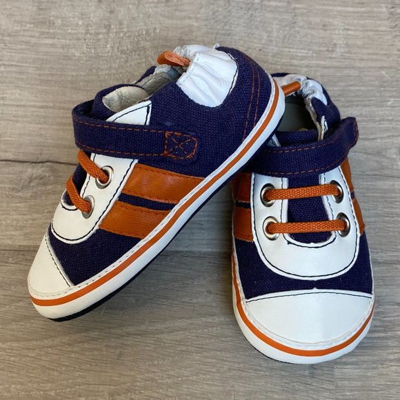 Robeez First Shoes for Baby Designed for Early Walkers Size 4 (9-12 month) - Picture 6 of 16